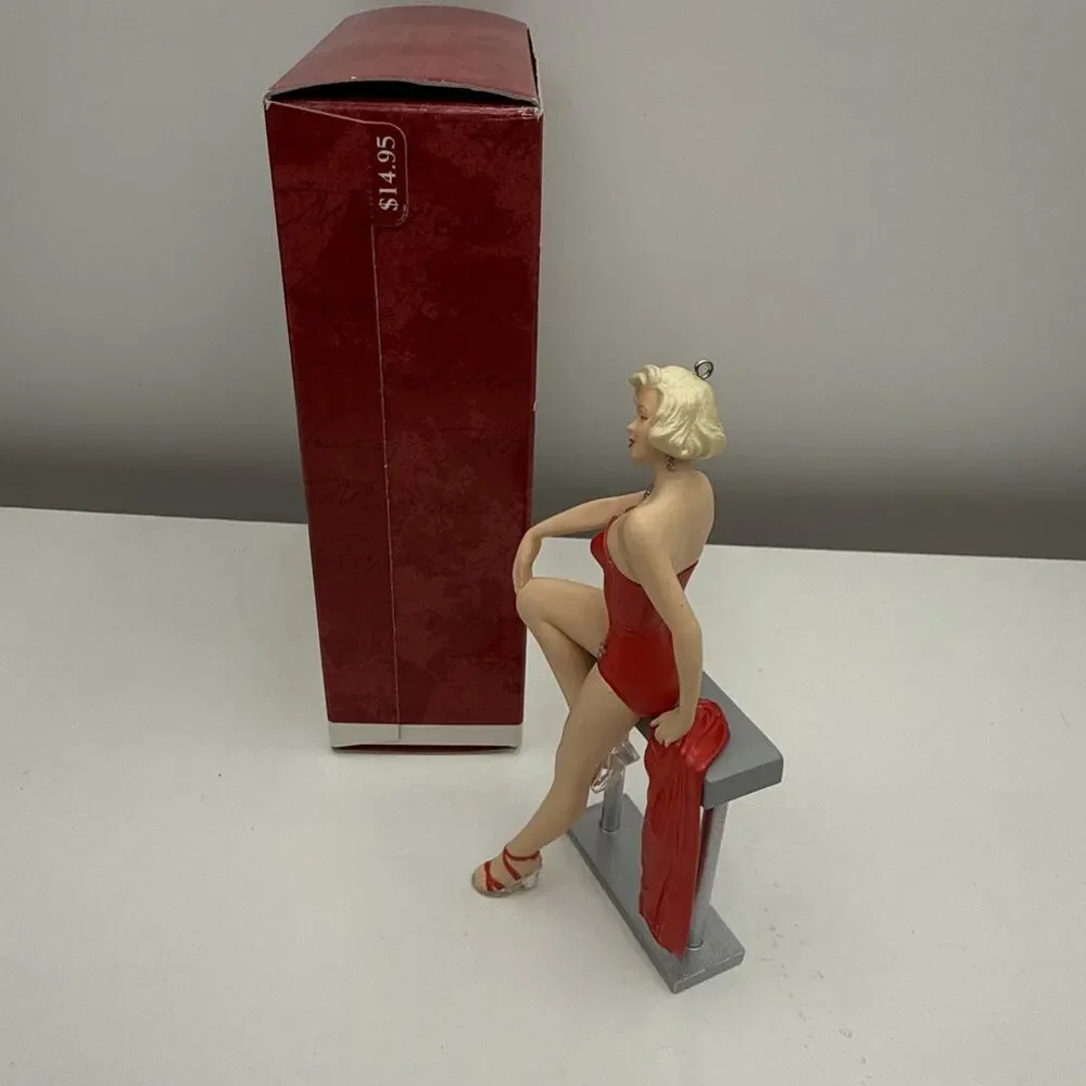 Hallmark Keepsake Marilyn Monroe 1999 Collector's Series #3 Christmas Ornament‎